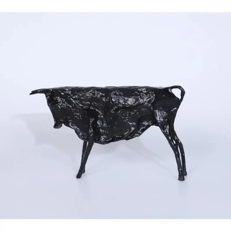 Escultura Abstrata de Touro - eFlix
