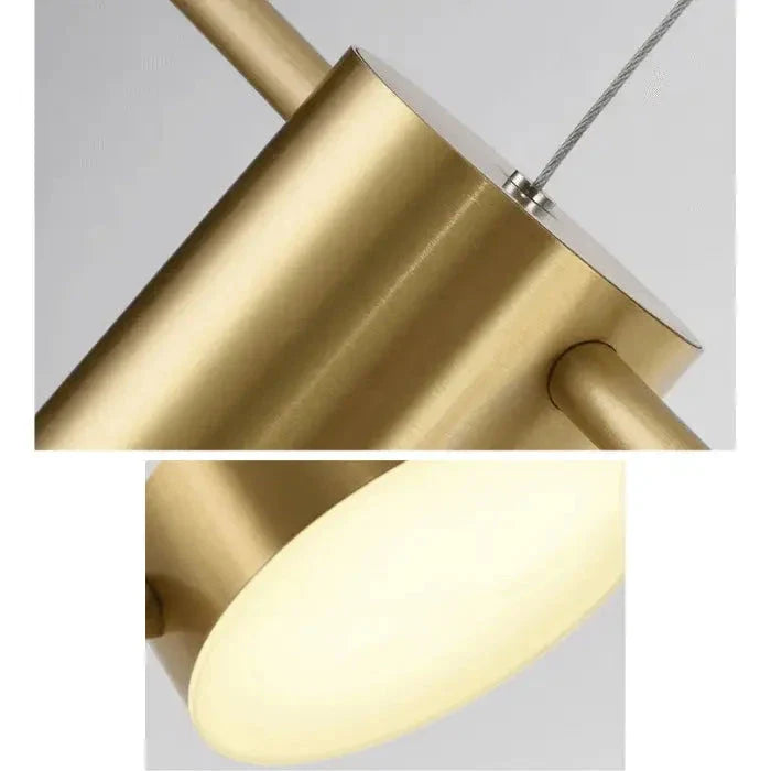 Luminária de Teto Pendente Urban Elegance com 5 Lâmpadas - eFlix
