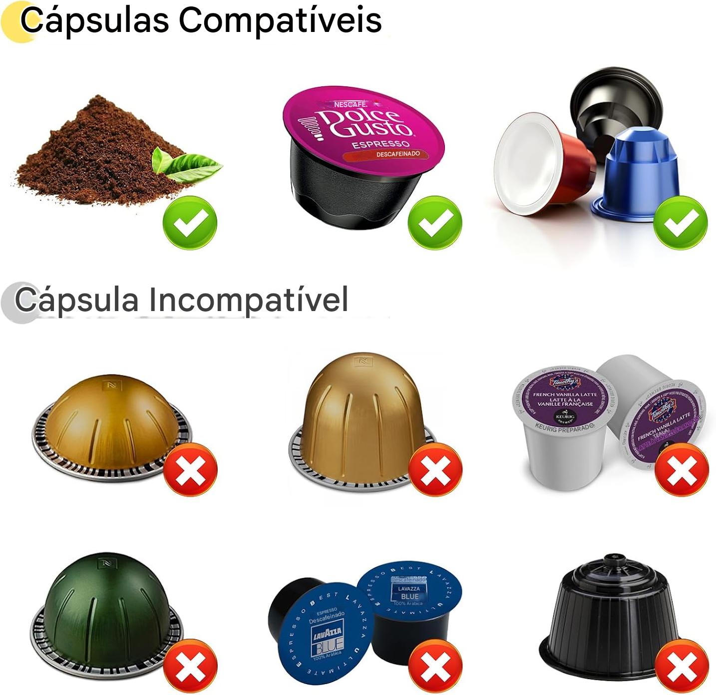 Máquina de Café Expresso Portátil 3 em 1 – liberdade para tomar o seu café em qualquer lugar ☕✨