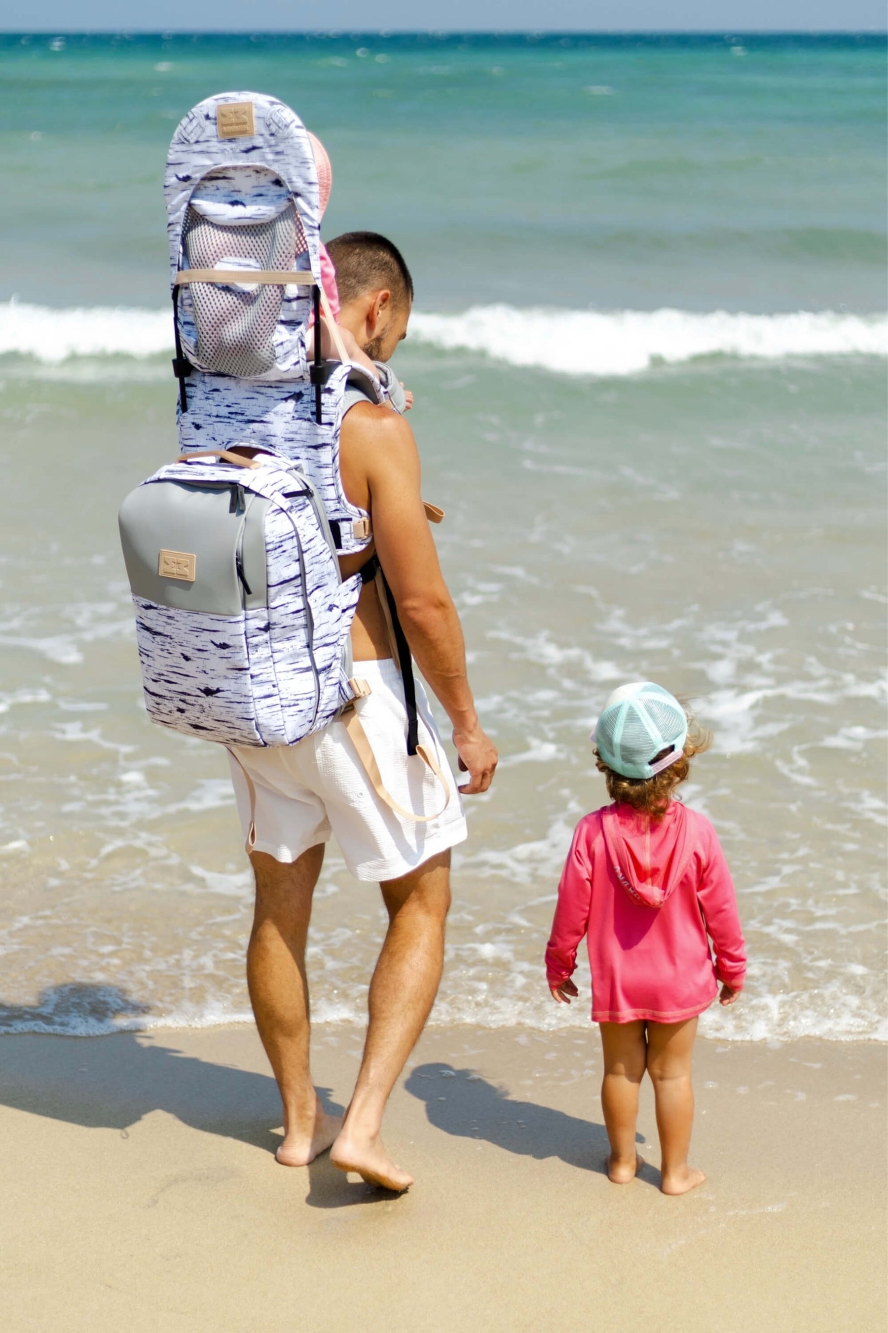 Mochila de Ombro G5 + Guarda Sol Integrável + Mochila Hero