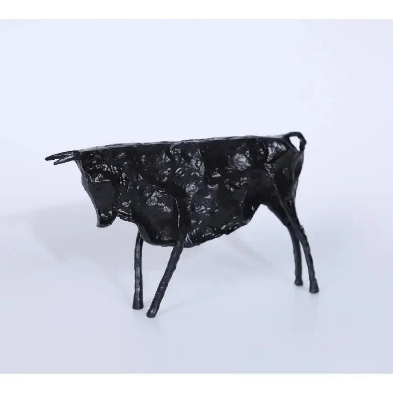 Escultura Abstrata de Touro - eFlix