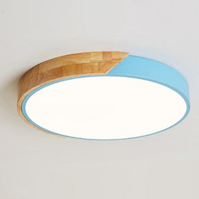 Luminária de Teto Decorativa Redonda LED - PlenaLux