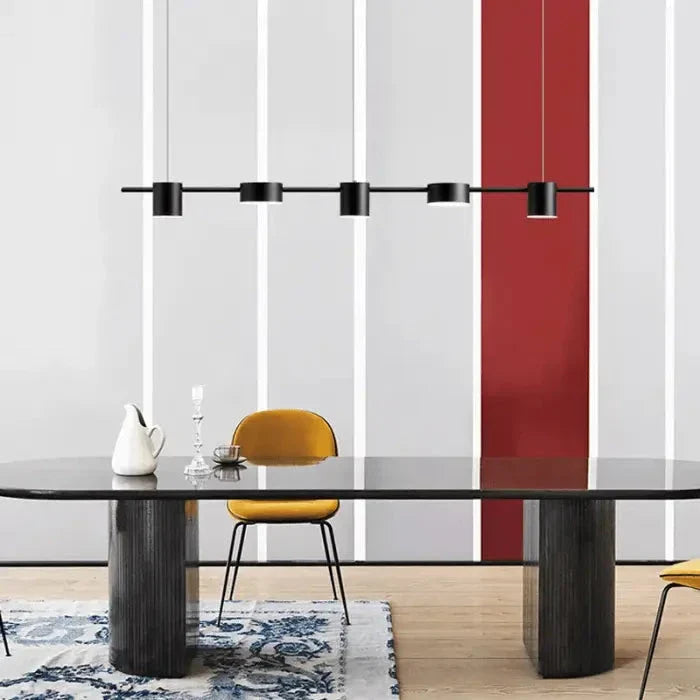 Luminária de Teto Pendente Urban Elegance com 5 Lâmpadas - eFlix