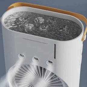 Ventilador Climatizador Duplo com Função Umidificador 3 em 1 - MaxVent
